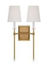 Visual Comfort & Co. Studio Collection AW1202BBS - Baxley Double Sconce