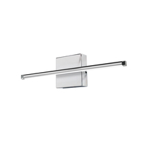  ARY-2419LEDW-PC - 19W LED Wall Sconce, Polished Chrome with White Acrylic Diffuser