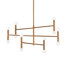  AVA-3012C-VB - 12 Light Chandelier, Vintage Bronze Finish