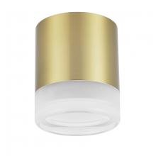 Dainolite LUC-715LEDFH-AGB - 15W Flush Mount, AGB w/ CLR & FR Acrylic Diffuser