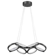  PHO-2564LEDC-MB - 64W Chandelier, MB w/ WH Silicone Diff