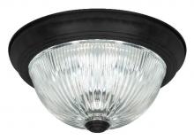  IFM213MBK-RGC - IFM213MBK-RGC, 2 Light Flush Mount, Black Finish