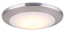  LED-SM6DL-BN-C - Led Edgeless Integrated Light, Brushed Nickel Finish