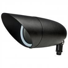  62/1199 - LED Landscape Flood; 12 Watt; Matte Black Finish; 3000K; 120 Volt