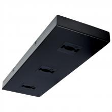  TP253 - Triple Monopoint Adapter; Rectangular; Black Finish