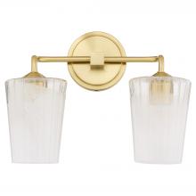  5238-2-80 - Providence 2 Light Vanity, Aged Brass