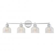  M80036CH - 4-Light Bathroom Vanity Light in Chrome