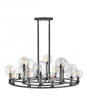 Hinkley 30529BK - Large Single Tier Chandelier