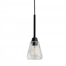  8284-ADB-CL - Arctic 5'' Wide 1-Light Pendant - Acid Dipped Black