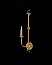 Currey 5000-0213 - Nottaway Gold Single-Light Wall Sconce