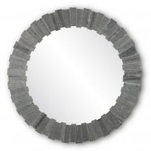  1000-0130 - Dario Round Gray Mirror