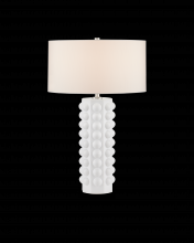  6000-0870 - Cassandra White Table Lamp