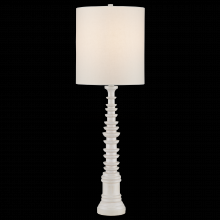  6000-0896 - Malayan White Table Lamp