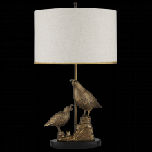  6000-0886 - Codorniz Brass Table Lamp