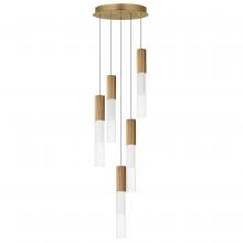  E11015-144GLD - Reeds-Multi-Light Pendant