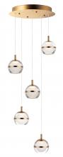  E24595-93NAB - Swank-Multi-Light Pendant