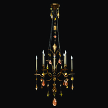 Fine Art Handcrafted Lighting 708640-1ST - Encased Gems 31"W Round Chandelier