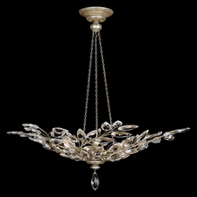  753740ST - Crystal Laurel 47"W Round Pendant