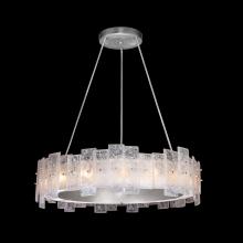  910340-1ST - Lunea 33"W Round Pendant